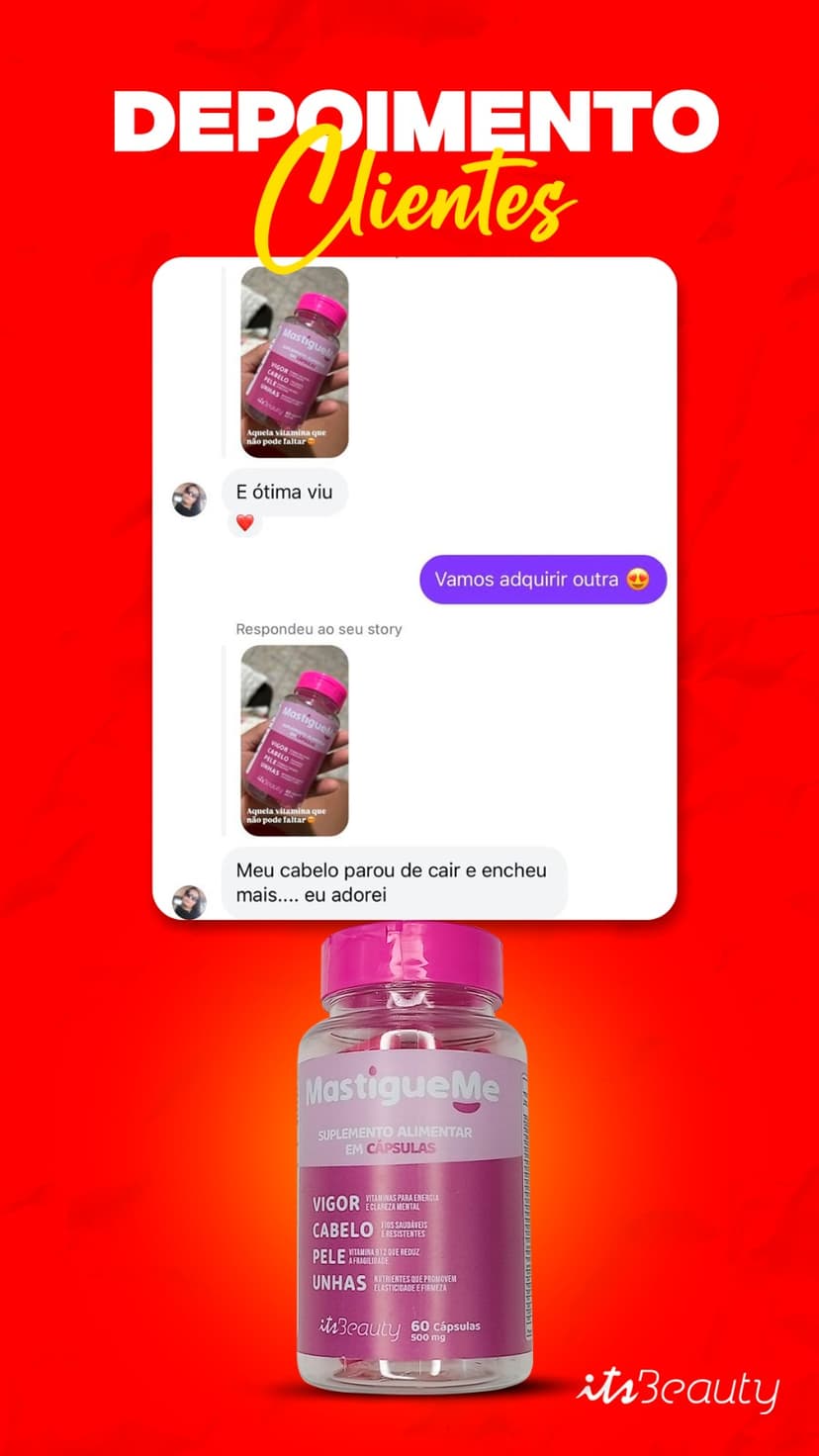 Depoimento real cliente MastigueMe