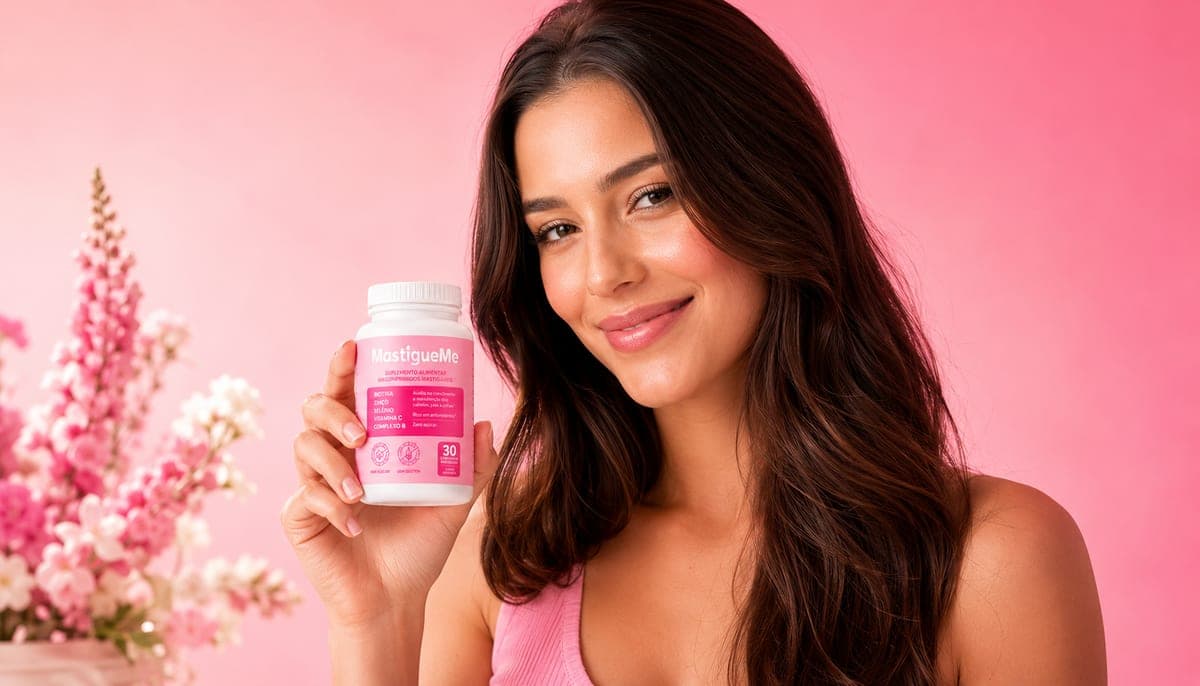 Vitamina para cabelo e unha